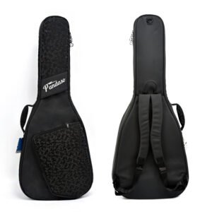 IPandaso Electric Guitar Bag 41inch Thickeneded Waterproof Checkable Backpack Bass Folk Universal Gig Bag