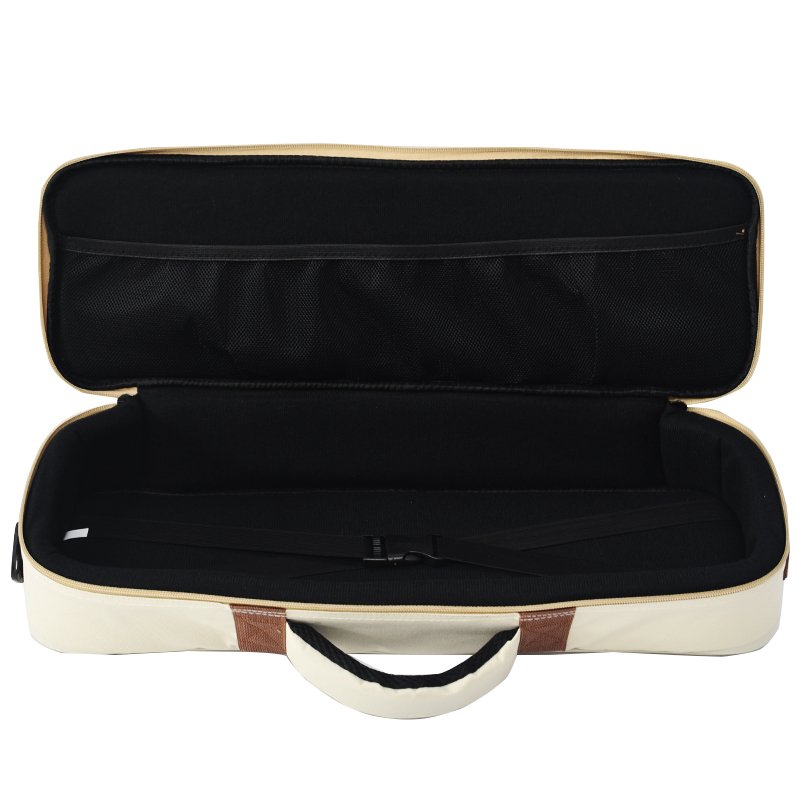 IPANDASO Apricot Oxford Fabric Effects Pedal Tote Bag - Durable, Portable, Size S - 图片 2