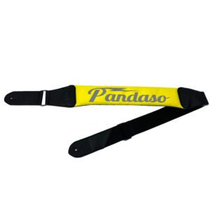 IPANDASO Yellow Air-Cushioned Guitar Strap - Comfortable & Lightweight for Acoustic & Bass Guitars