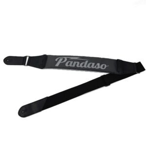 IPANDASO Charcoal Gray Guitar Strap - Pressure-Relieving & Comfortable for Electric, Acoustic & Bass Guitars