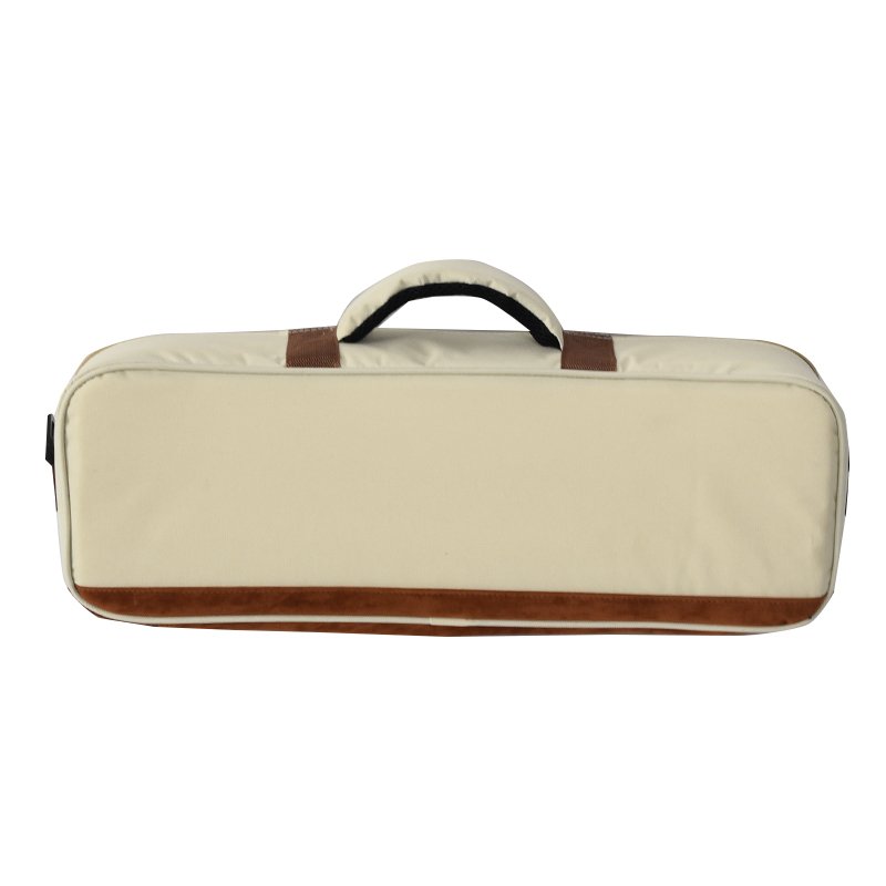 IPANDASO Apricot Oxford Fabric Effects Pedal Tote Bag - Durable, Portable, Size S - 图片 3