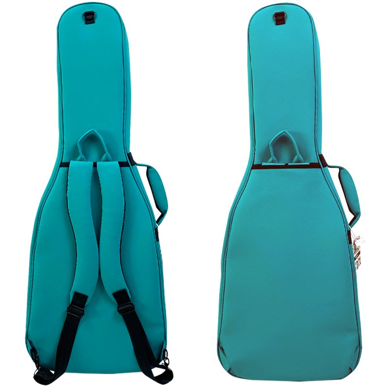 IPANDASO 39 Inch Electric Guitar Gig Bag - 1680D Film-Coated, Waterproof, Thickened Double-Shoulder Style - 图片 4