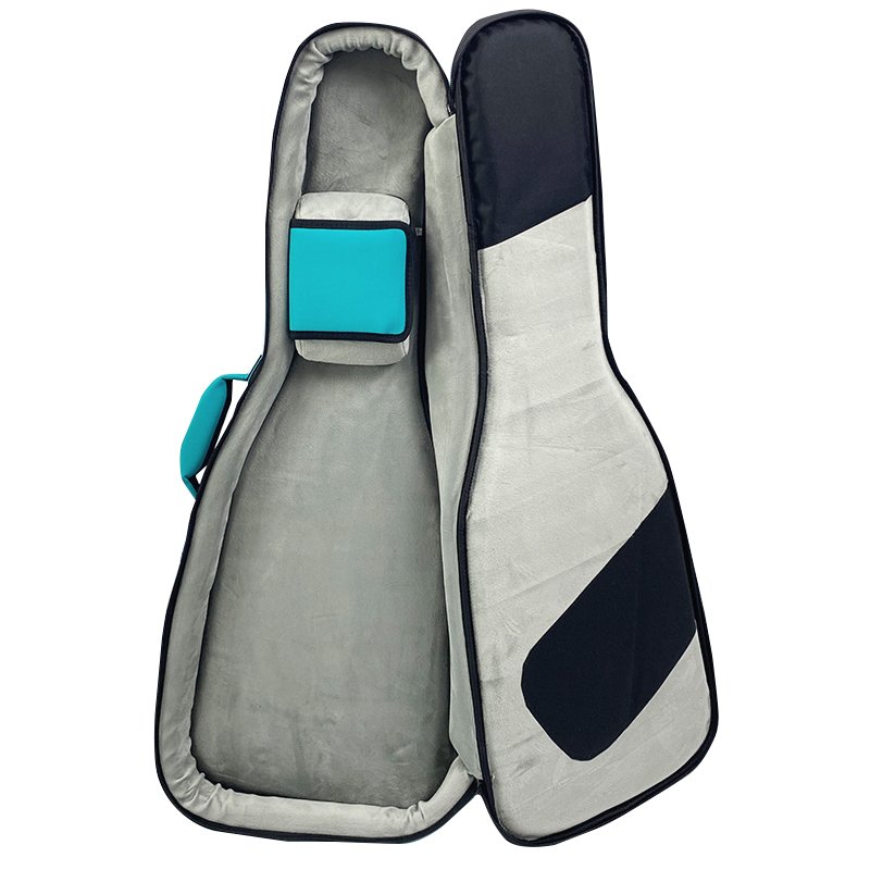 IPANDASO 39 Inch Electric Guitar Gig Bag - 1680D Film-Coated, Waterproof, Thickened Double-Shoulder Style - 图片 2