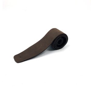 Crazy Horse Leather Guitar Strap by IPANDASO - Vintage Stylish Pressure-Relief, Universal for Acoustic Guitars & Basses