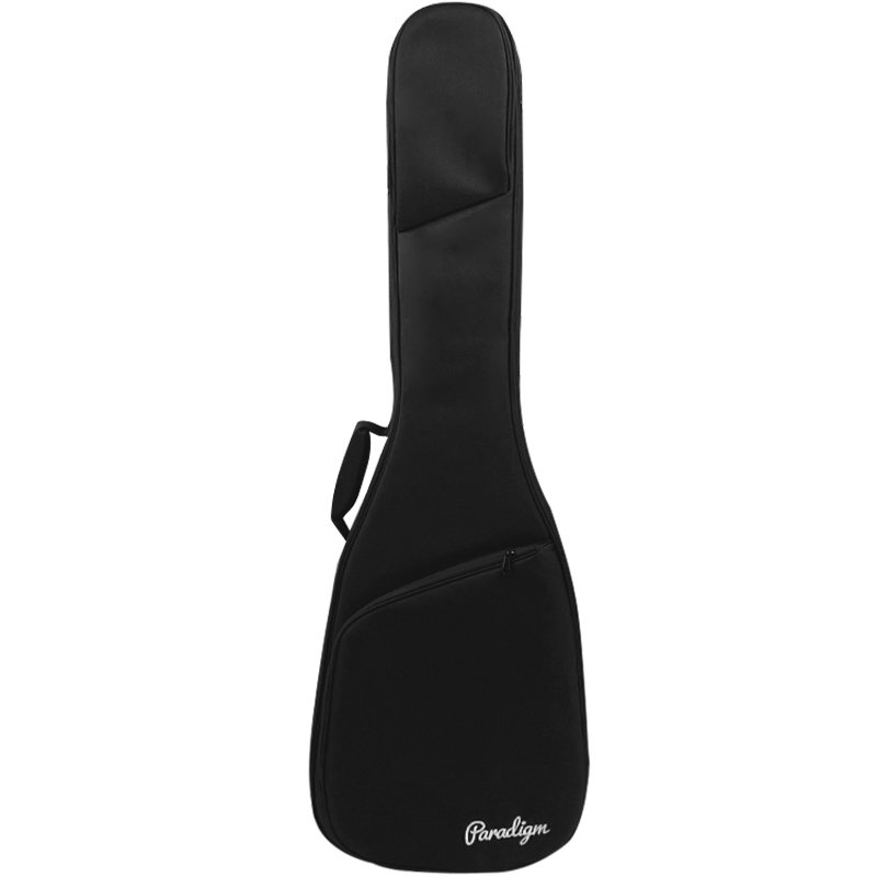 PANDASO Electric Bass Gig Bag - Black Oxford Cloth, Thickened Padding, Waterproof & Wear-Resistant, Backpack-Style with Multi-Pocket