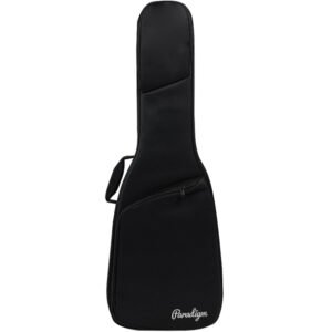 PANDASO 39-inch Electric Guitar Gig Bag - Black Oxford Cloth, Thickened Padding, Waterproof & Wear-Resistant, Backpack-Style with Multi-Pocket, Portable