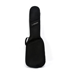 Black Oxford Bass Gig Bag - Thickened Waterproof Shockproof Backpack with Pockets