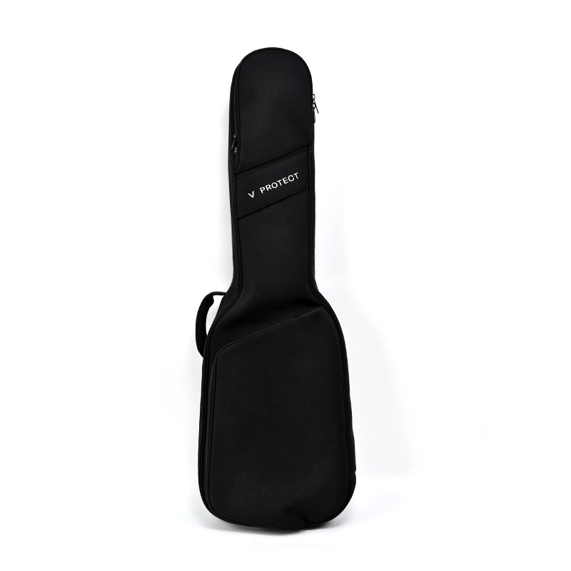 Black Oxford Bass Gig Bag - Thickened Waterproof Shockproof Backpack with Pockets