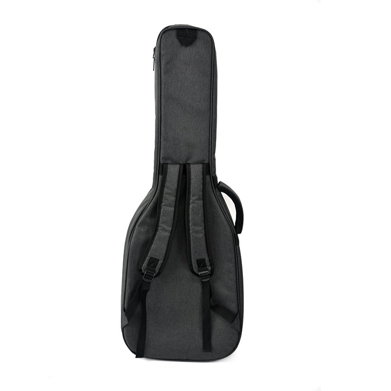 Dark Gray Oxford Fabric Electric Guitar Gig Bag - Wear-Resistant, Lightweight & Portable, Dual Carry: Handheld & Backpack Style - 图片 3
