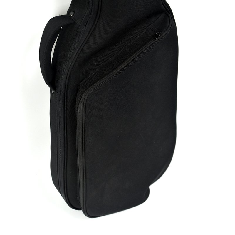 Black Oxford Bass Gig Bag - Thickened Waterproof Shockproof Backpack with Pockets - 图片 4