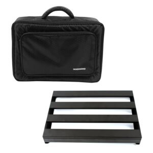 PANDAMONO Size M Honeycomb Pattern Effect Pedal Bag 2.0 - Thickened Padding, Waterproof, Crossbody Design